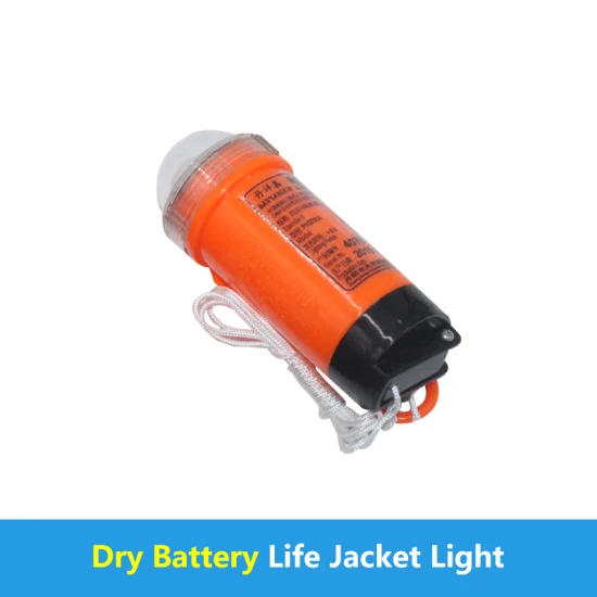 Marine LED Dry Battery Lifejacket or Immersion Suit Light